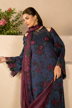 Embroidered Lawn dress - Iznik