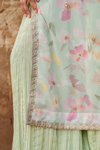 UE-549  Printed Chiffon - Iznik