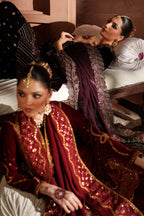 IV-61 Embroidered Velvet