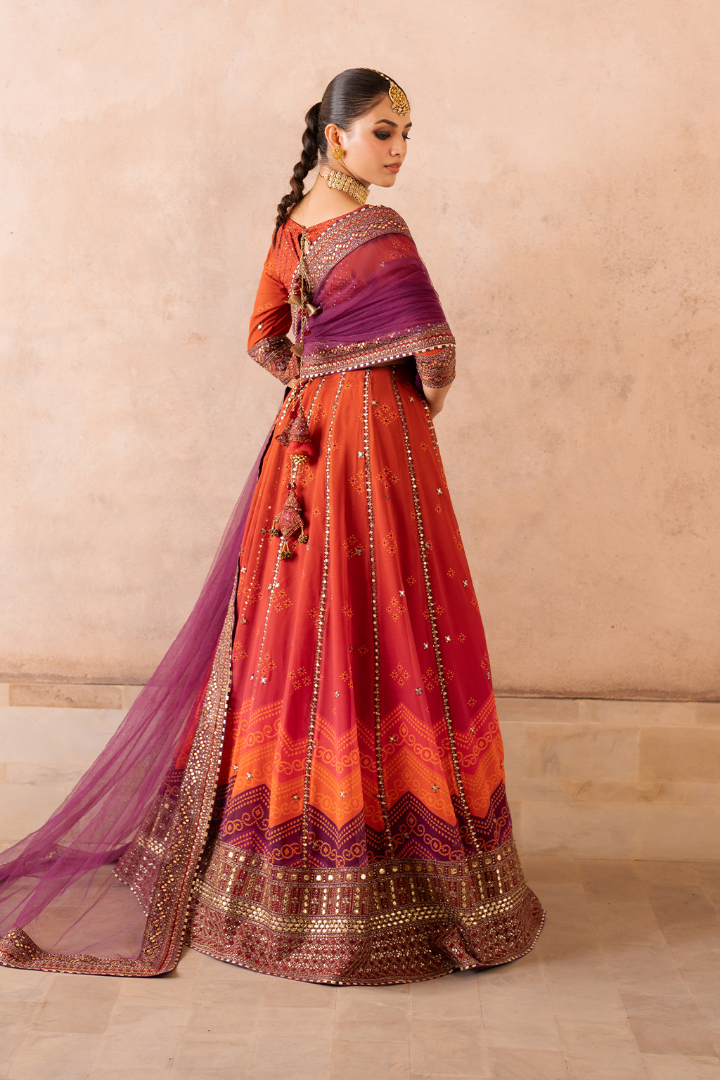 Embroidered Chiffon - Iznik