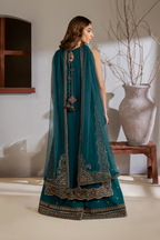 CC-51 Embroidered Chiffon - Iznik