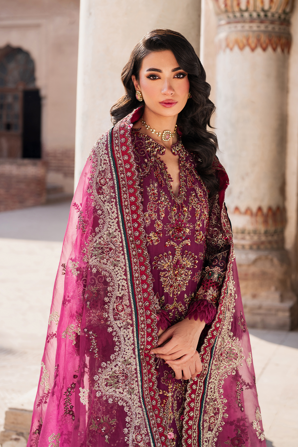 ILC-04 Embroidered Chiffon