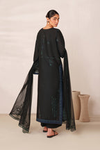 UE-628 Embroidered  Lawn - Iznik