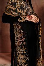 IV-62 Embroidered Velvet