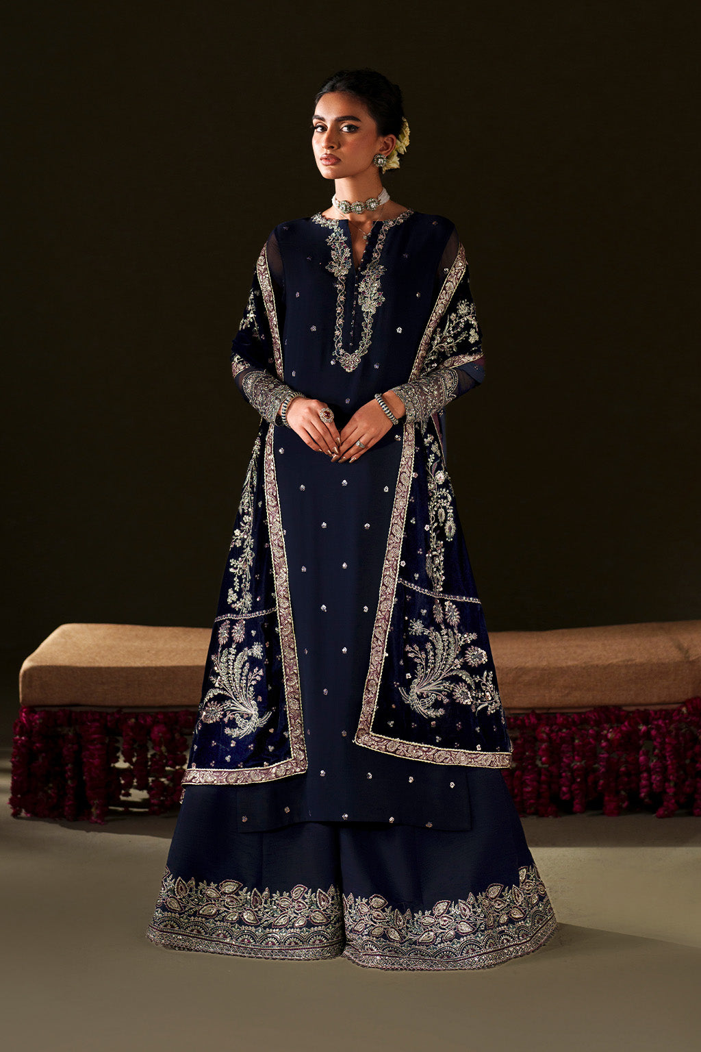IV-76  Embroidered Velvet