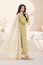 Embroidered Lawn dress - Iznik