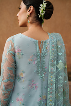 UE-535 Embroidered Net - Iznik