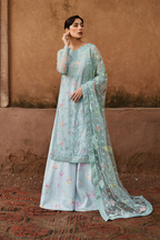 UE-535 Embroidered Net - Iznik