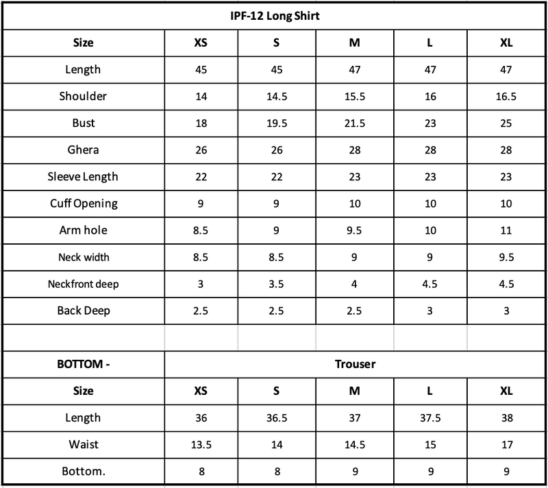 Size Chart Image