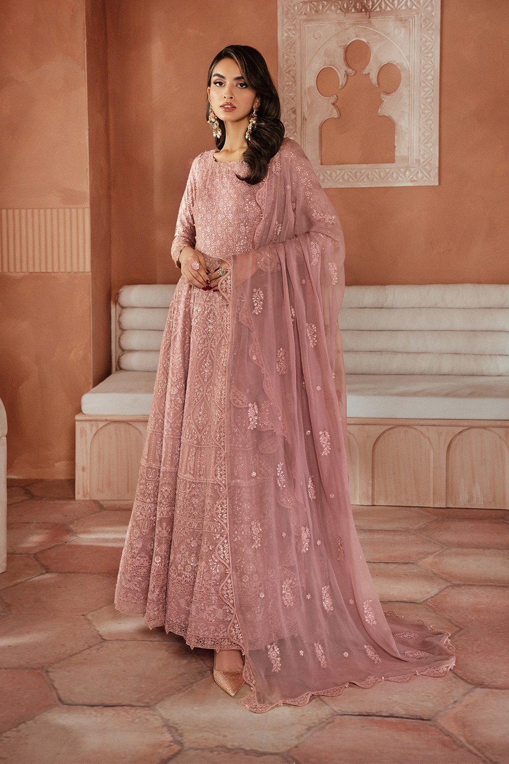 ICK-04 Embroidered Chiffon - Iznik Global