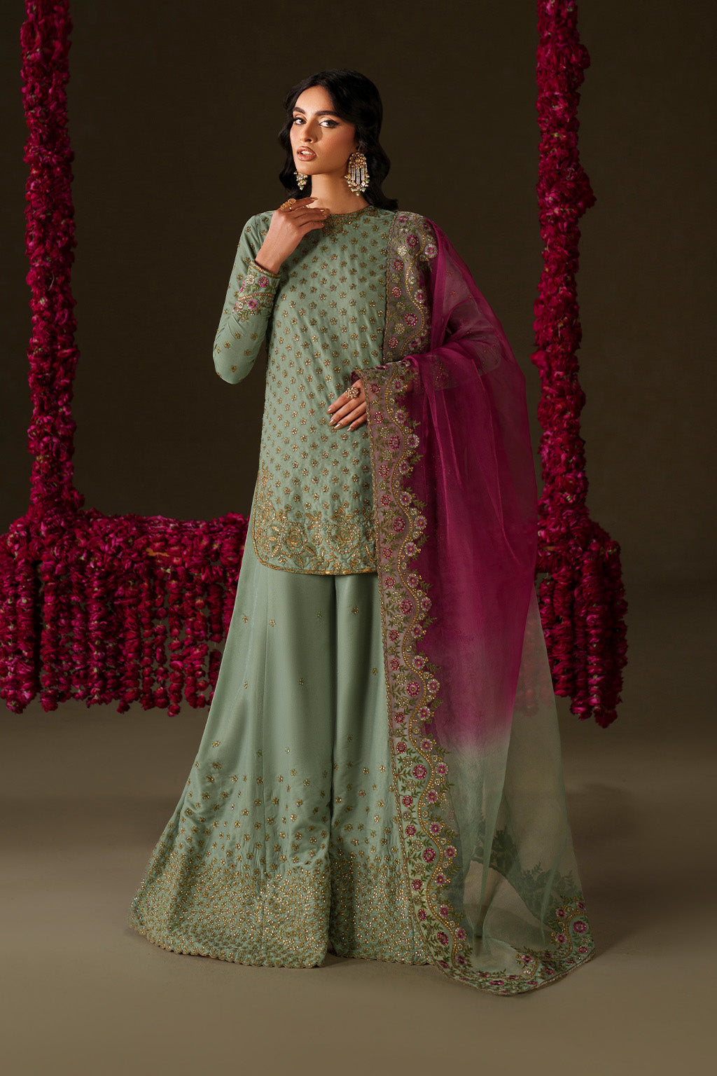 IV-73  Embroidered Velvet