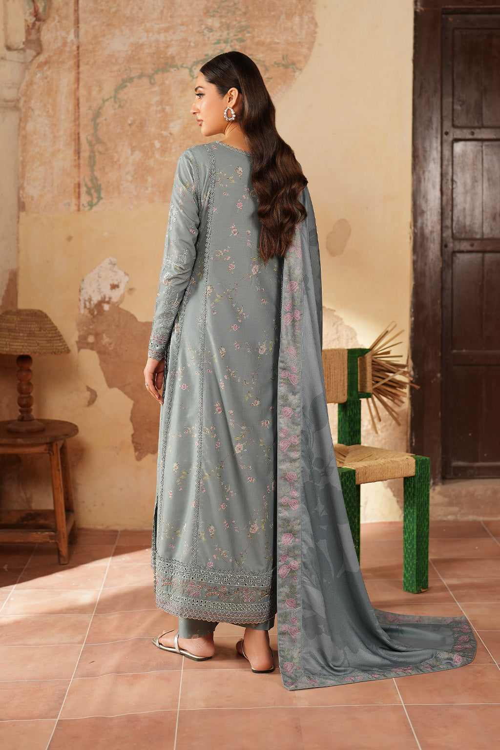 IPF-10  Embroidered Printed Linen