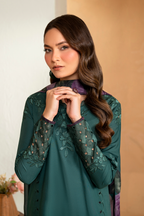 UE-468 Embroidered Lawn - Iznik