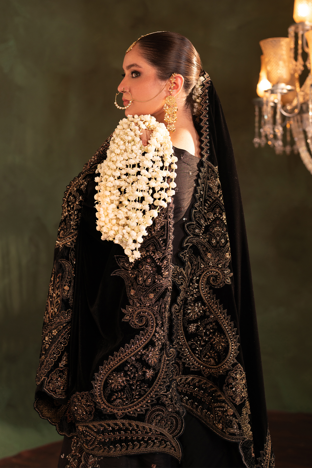 IV-44 Embroidered Velvet Secondary image