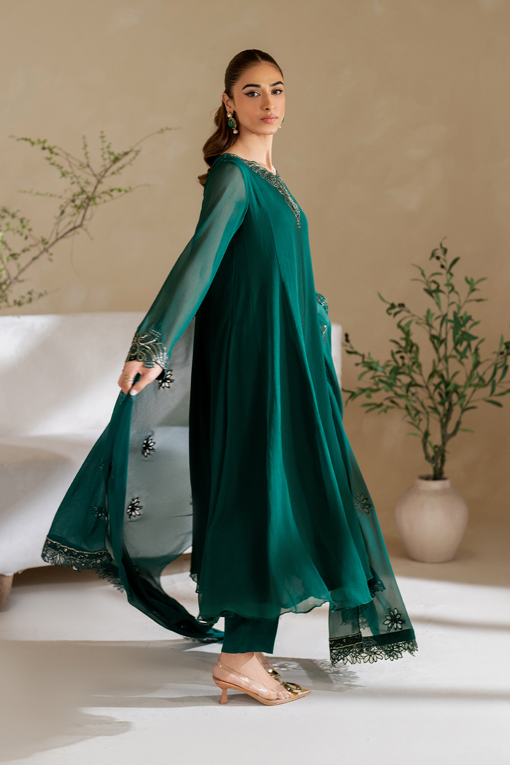 CC-56 Dyed Chiffon - Iznik