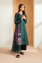 UE-468 Embroidered Lawn - Iznik