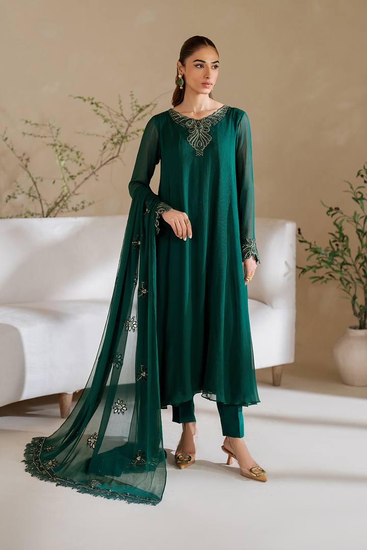 CC-56 Dyed Chiffon - Iznik