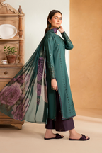 UE-468 Embroidered Lawn - Iznik