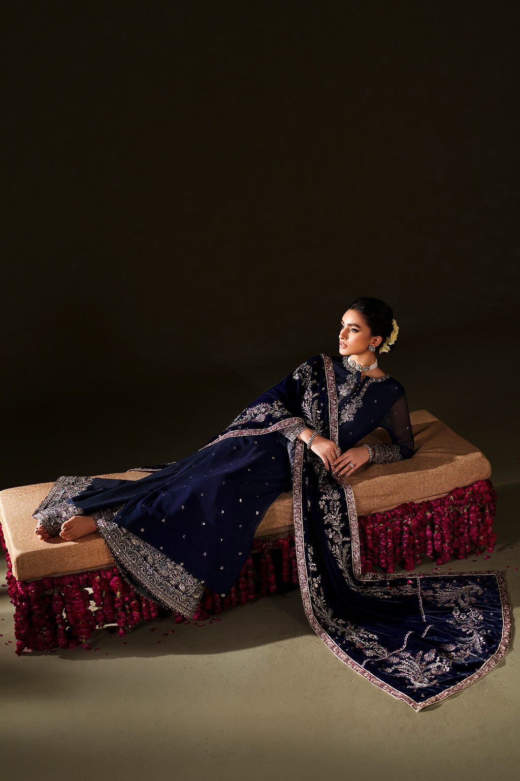 IV-76  Embroidered Velvet