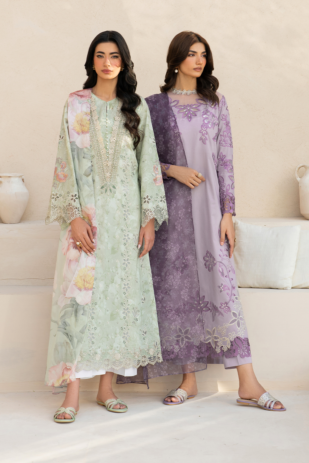 EFL-01 Embroidered Lawn