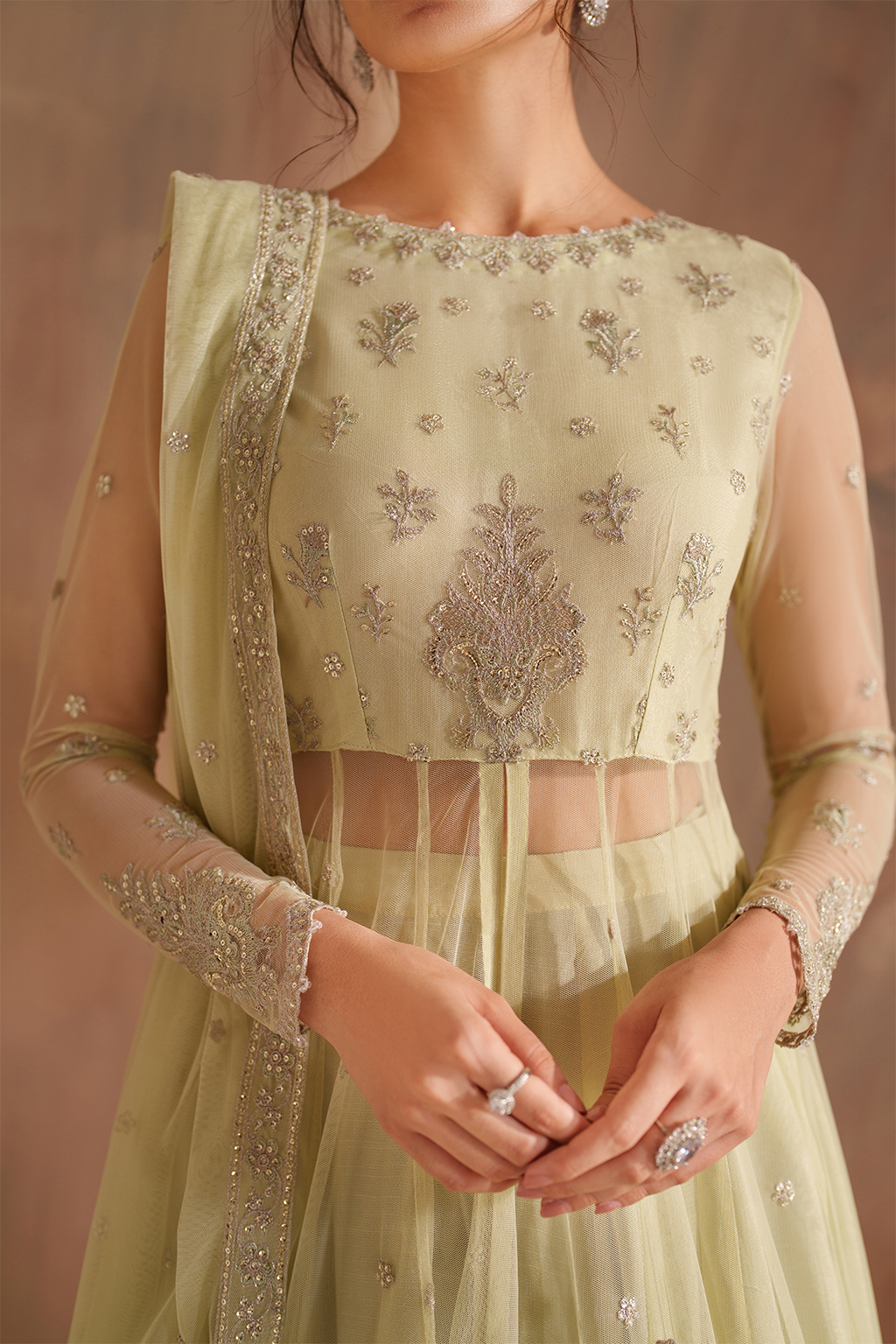 CC-73 Embroidered Net Secondary image