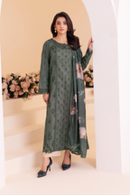 UE-259 Embroidered Lawn - Iznik