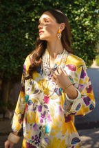 IP-229 Printed Lawn - Iznik