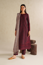 UE-590  Printed Khaddar - Iznik