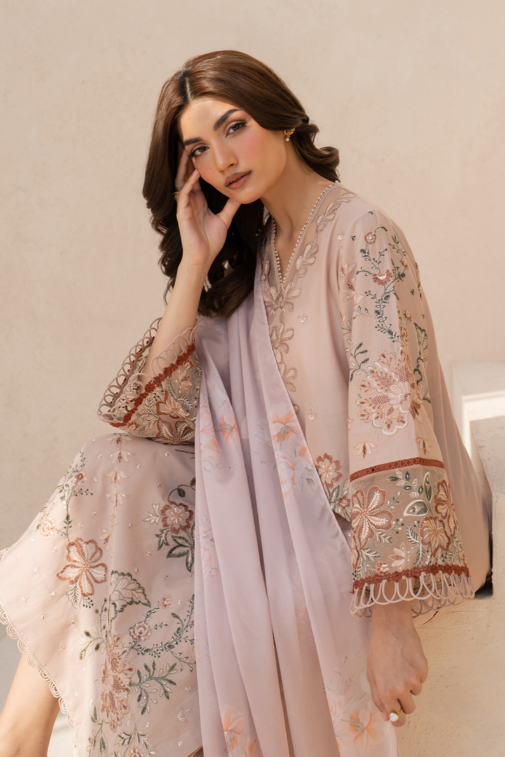 EFL-02 Embroidered Lawn