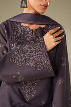 UE-558 Printed Khaddar - Iznik