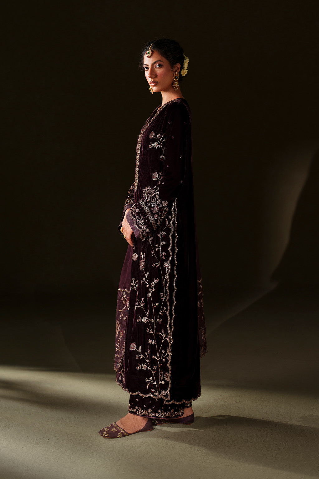 IV-70  Embroidered Velvet