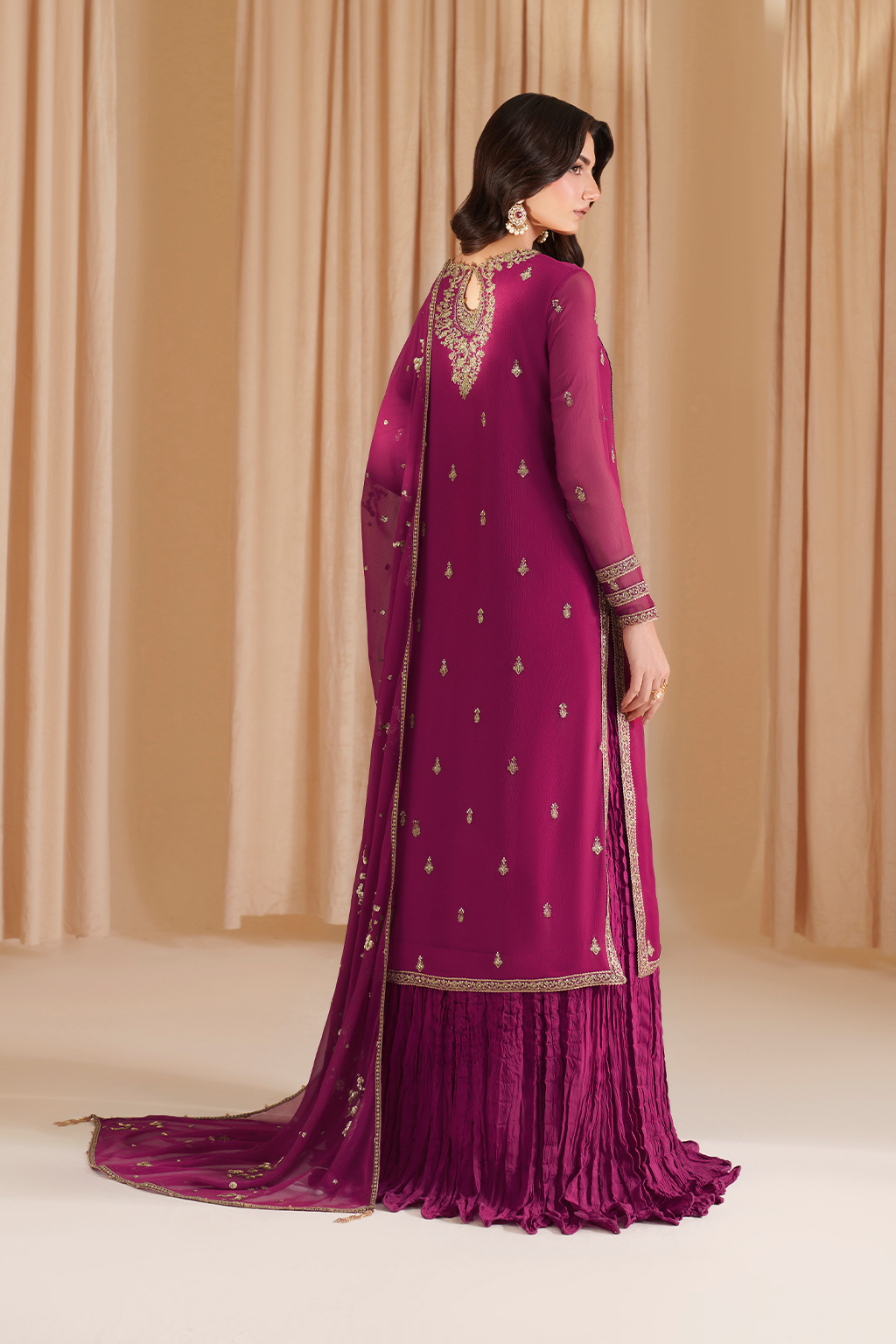 CC-81 Embroidered Chiffon