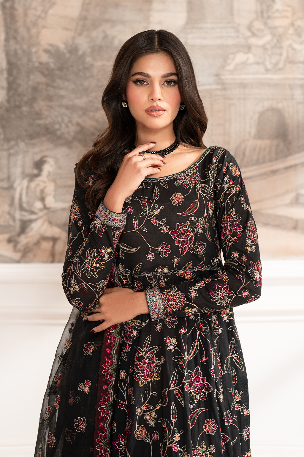 Embroidered Lawn - Iznik