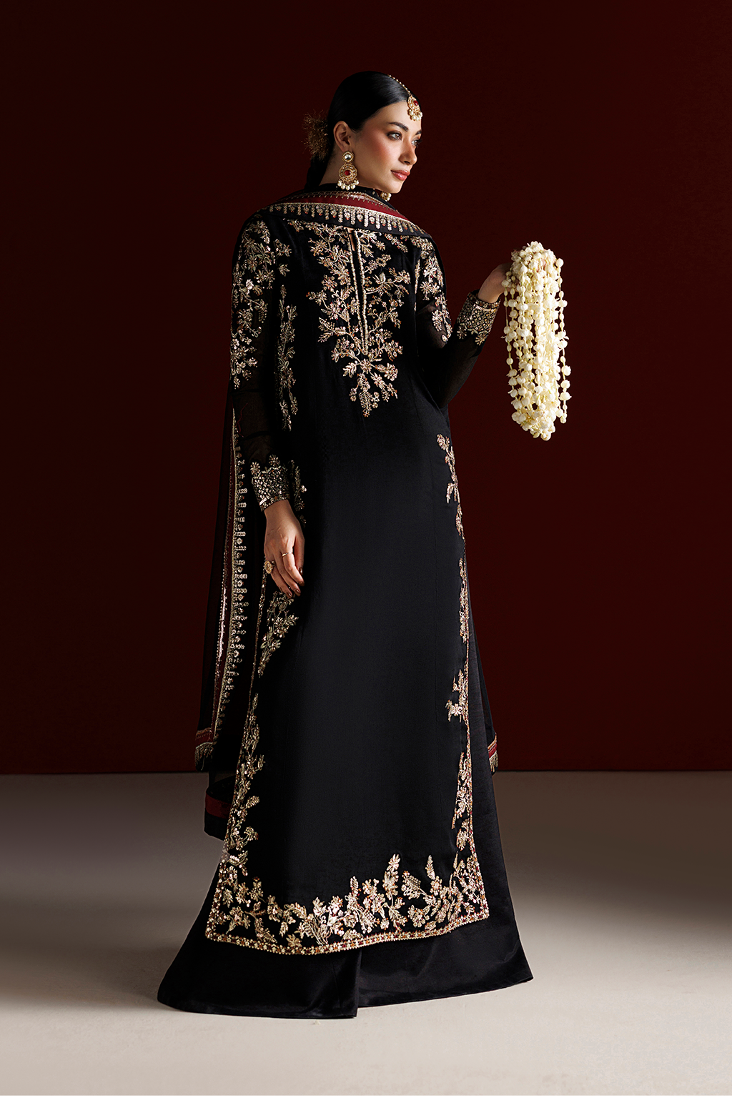 CC-107 Embroidered Chiffon Main image