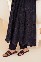 UE-427 Embroidered Textured Lawn - Iznik