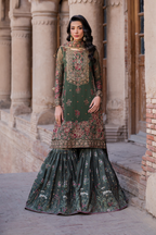 Embroidered Chiffon - Iznik