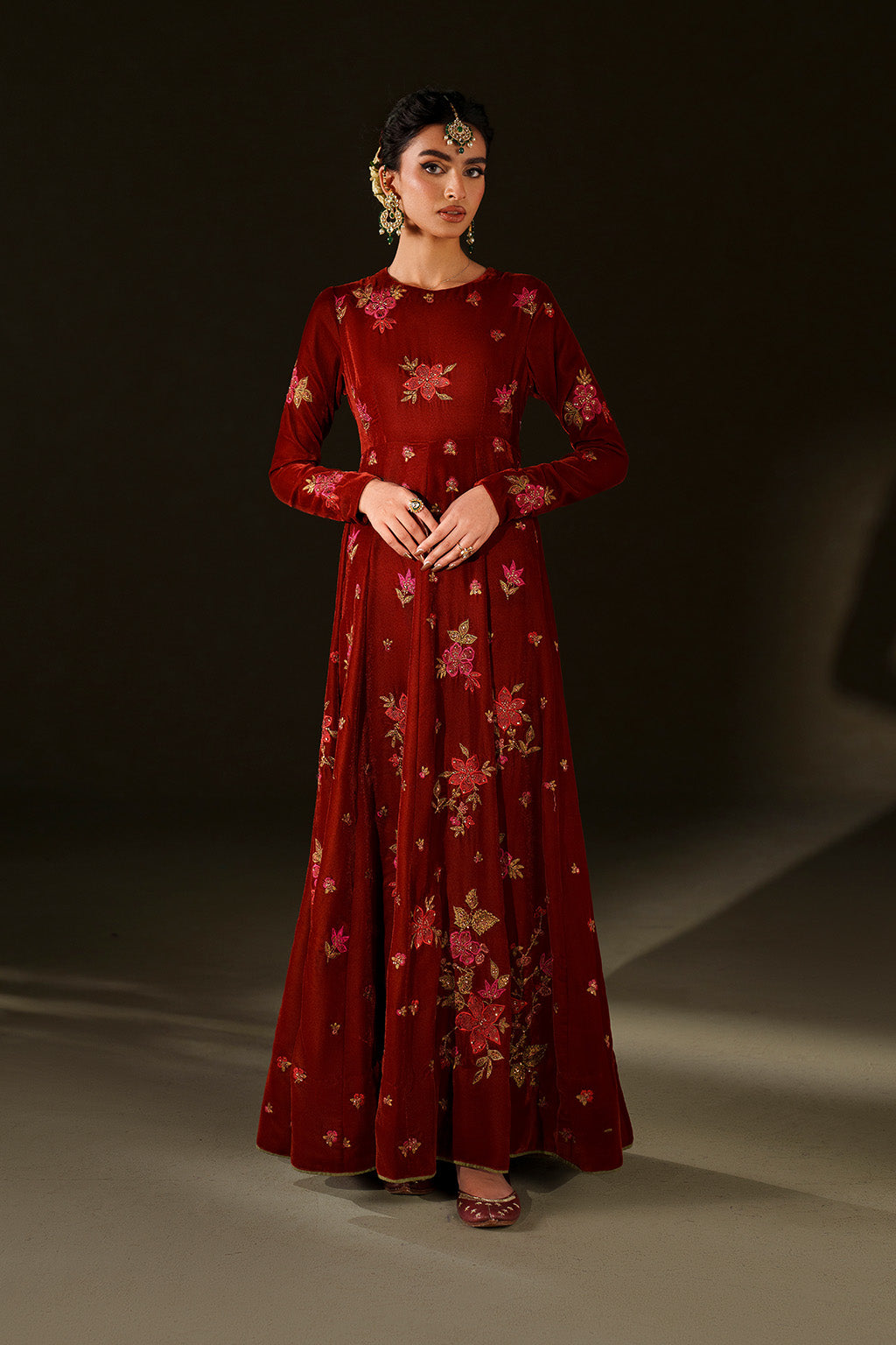 IV-79  Embroidered Velvet