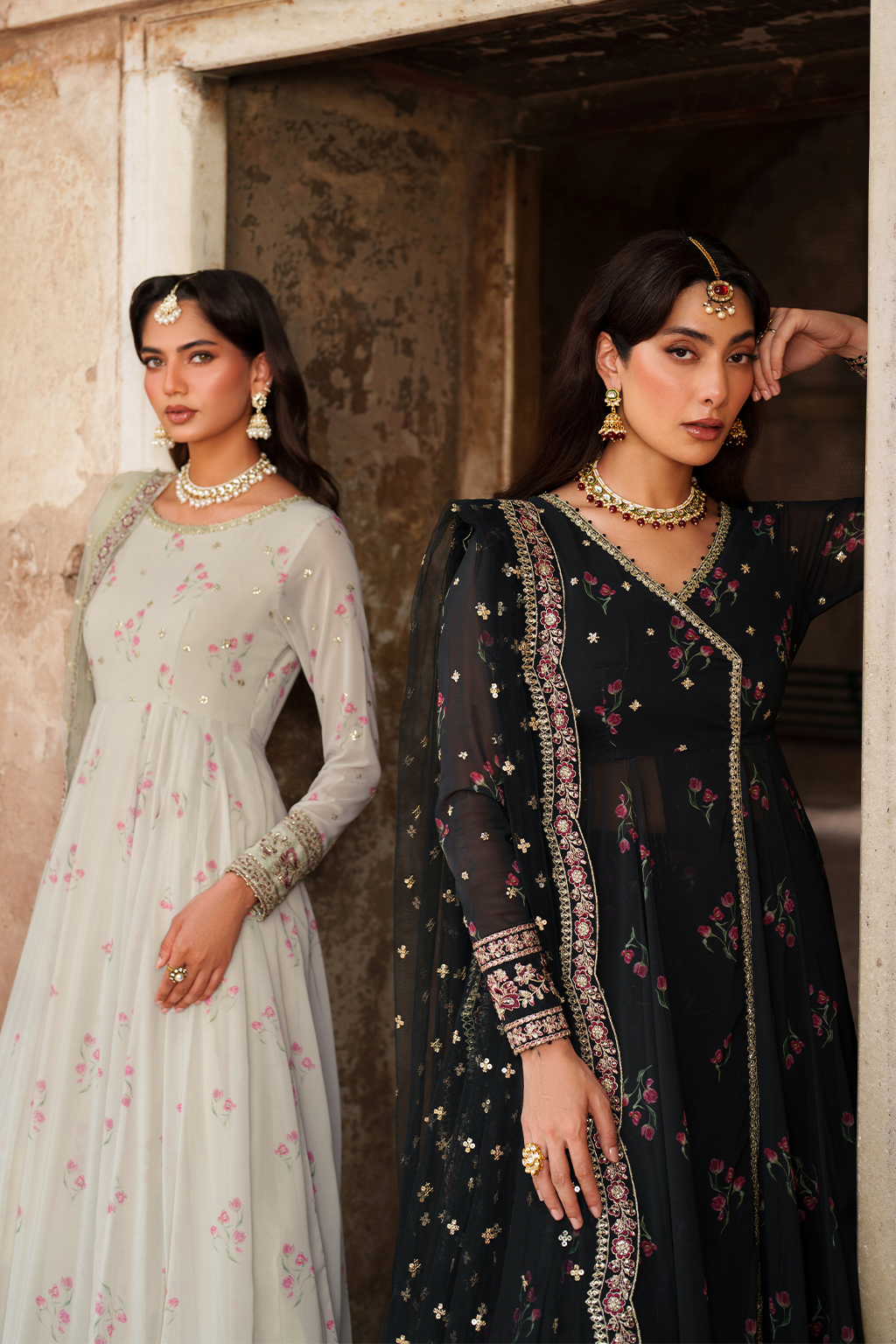 UE-551  Printed Chiffon - Iznik