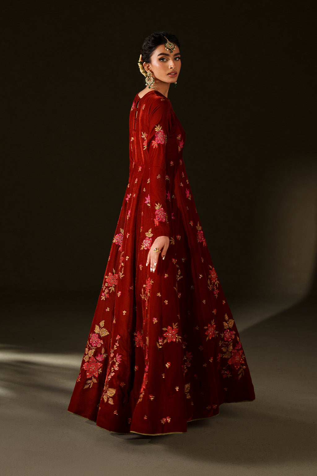 IV-79  Embroidered Velvet