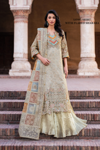 ILC-02 Embroidered Chiffon (Long shirt & Lehnga)