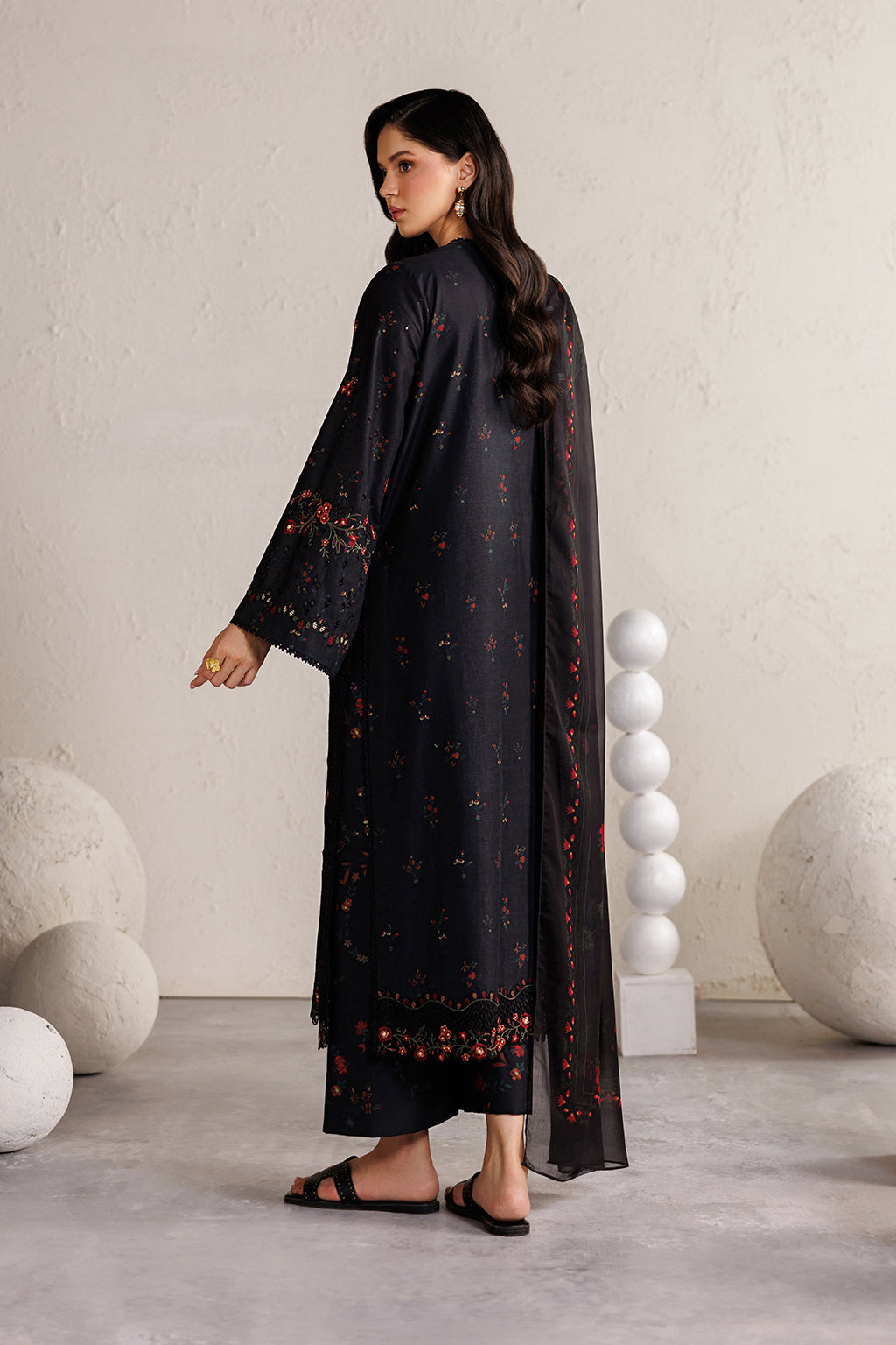 IBE-11 Embroidered Lawn Secondary image
