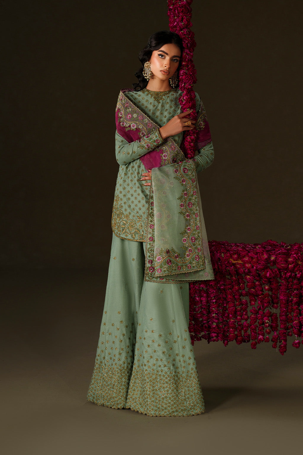 IV-73  Embroidered Velvet