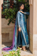 Embroidered Chiffon - Iznik