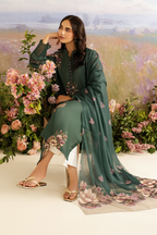 UE-458 Printed Lawn - Iznik