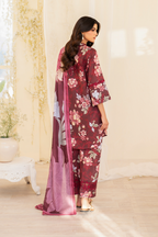 UE-439  Printed Lawn - Iznik