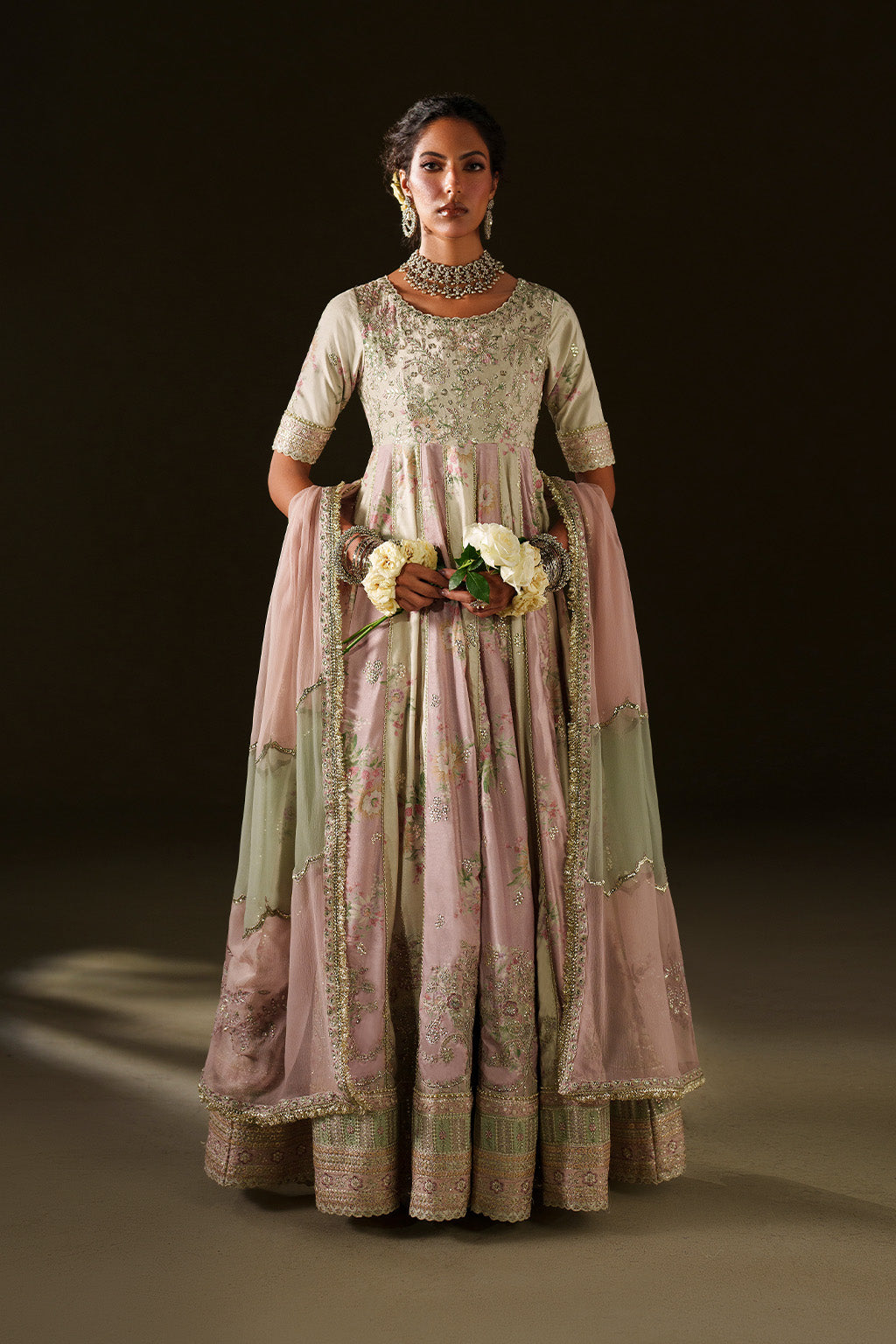 IV-77  Embroidered Velvet