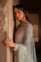 UE-551  Printed Chiffon - Iznik
