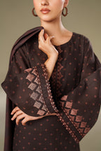 UE-559 Printed Khaddar - Iznik