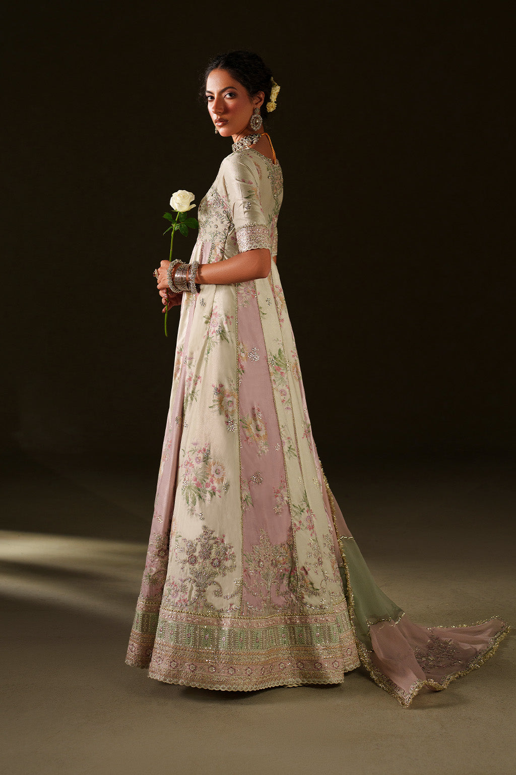 IV-77  Embroidered Velvet