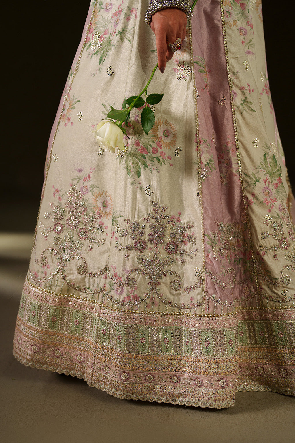 IV-77  Embroidered Velvet